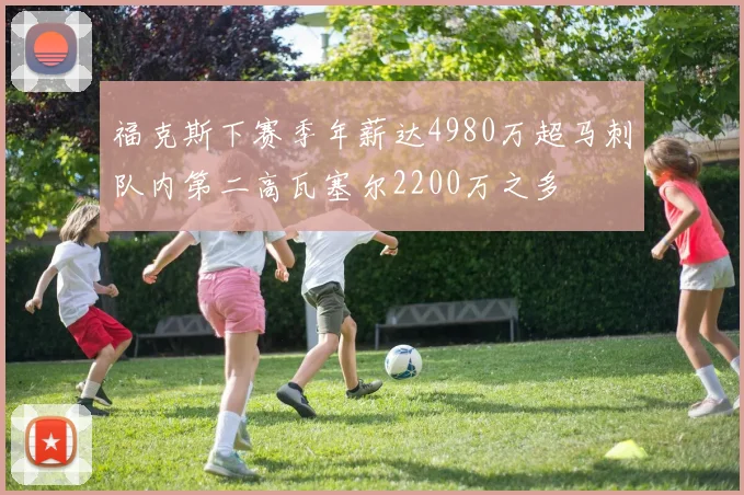 福克斯下赛季年薪达4980万超马刺队内第二高瓦塞尔2200万之多